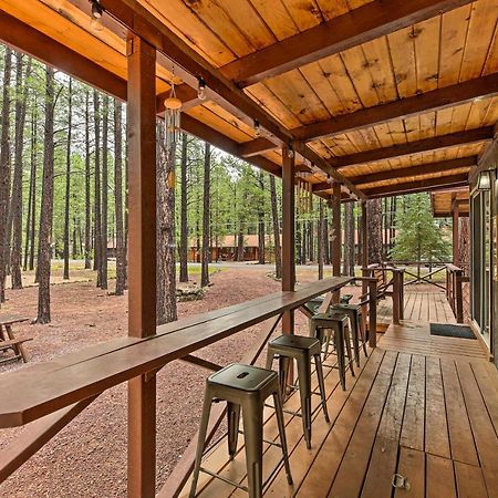 Вілла A-Frame Pinetop Lakeside Cabin Under The Pines! Екстер'єр фото