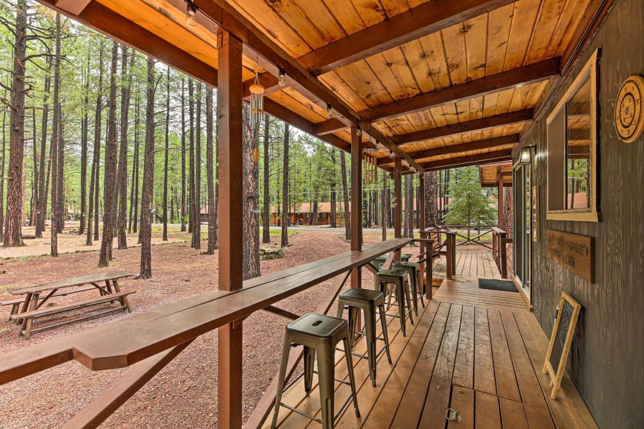 Вілла A-Frame Pinetop Lakeside Cabin Under The Pines! Екстер'єр фото